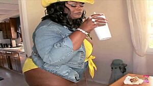 Boss fucks tight cunt in interview!