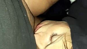 invited neighbor for flowers, then fucked her mouth to orgasm