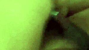 blonde wife teases and rides for cumshot