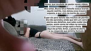 Bruna Silva Hotwife Is Back! Cuckold Voyeur With Old Amateurs!