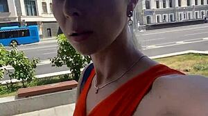 changing different panties in fitting room try on