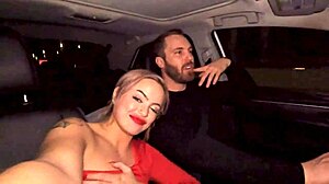 Big tits alexis picked up on new years