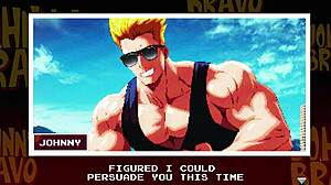 Johnny Bravo Gets Handjob And Blowjob On Monster Cock In Outdoor Cartoon