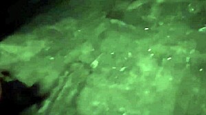 We banged the big-breasted chick on the street openly