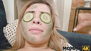 Hey, making use of him with that shaved russian cougar mother-in-law 😏