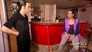 nightclub encounter between german cleaner and boss in high definition hardcore scene