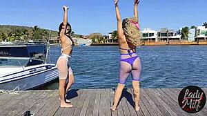 Hey, quickest calorie burn is cumming with friend, beats dance classes