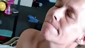 spit and cum on tits scene