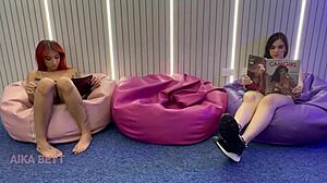 Does Aikabett love that big cock in her tight pussy?