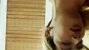 horny transvestite in suggestive outfit