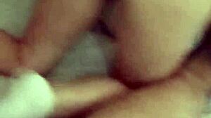 blonde wife teases and rides for cumshot