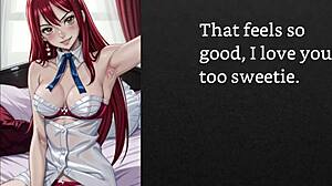 Faygrey instructs her slave to jerk off