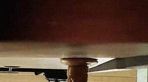 horny transvestite in suggestive outfit