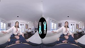 step sister, take advantage of that masturbator in vr