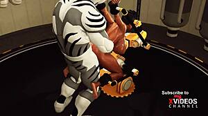 Ebony Beauty in Restraints Enjoys Intense Encounters