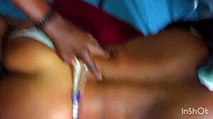 thick ass ebony keeps cumming in deep missionary squirting 10 times