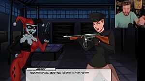 Dc gone wrong: something unlimited where her tits go wild in the chaos