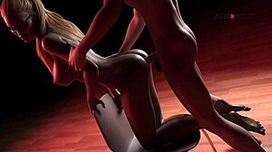 Dreams Of Desire - Alex Fucking Abys Ass In Doggy Position Then She Raids His Dick