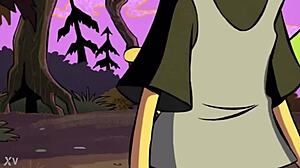 kevin fucks nazz in hentai style?