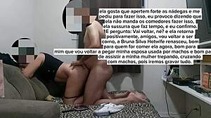 Bruna Silva Hotwife Is Back! Cuckold Voyeur With Old Amateurs!