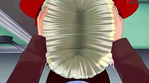 airi akizuki pov adventure on a public bus with cute blonde fantasy.