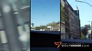 deutsche milf enjoys public date in berlin