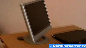 office slut hints at loving hard shagging in the workplace