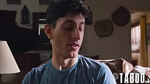 Petite Teen Aften Opal with Small Tits in POV Blowjob by Nick Strokes and Kylie Rocket.