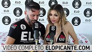 Veve Valencia strips off her underwear in the hot room, what a tease!