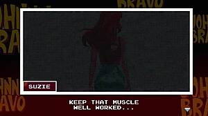 Johnny Bravo Gets Handjob And Blowjob On Monster Cock In Outdoor Cartoon