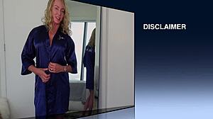 Fitwifejewels Tries On Wicked Weasel Micro Bikini Behind Scenes.