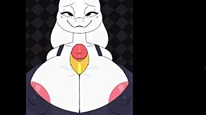 toriel with even bigger tits in game - beatbanger