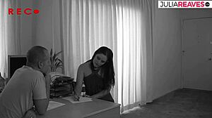 Charlotte Vale loves getting fucked like a whore at work