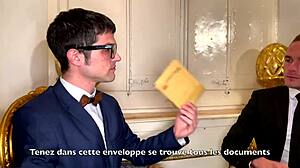 Apolo Adri in prologue agents gets assfucked by monster cock.