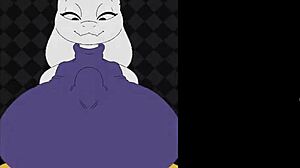 toriel with even bigger tits in game - beatbanger