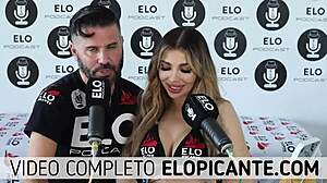 Veve Valencia strips off her underwear in the hot room, what a tease!