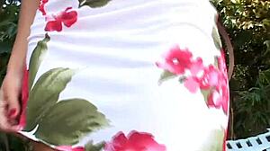 babe with natural tits fucks cowgirl, gives blowjob in bedroom hardcore scene