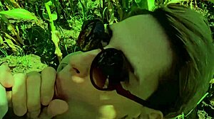 Assisting A Friend In The Cornfield Amidst The Rows