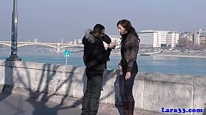 British Cougar Bent Over Doggy