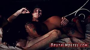 Old Man Dominates Bound Latina Teen Gina In Hardcore Squirt Session