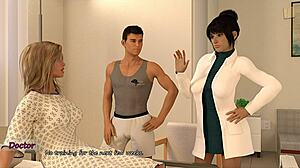 Big City Pleasures 27: Gorgeous Katia Shows Off Her Adorable Body In Cartoon Style.