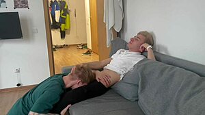 he invited student for juicy blowjob and orgasm 😏