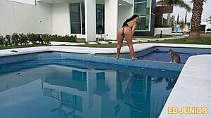 mexican producer records latina assfucking on day off