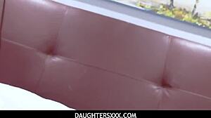 serena santos, big tits latina teen, gets fucked by stepdad johnny in pov