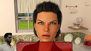 alexandra plays an erotic game in anime hentai style