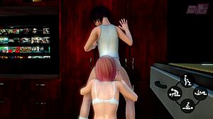 futa persuades shy guy for anal sex in 3d animation oops