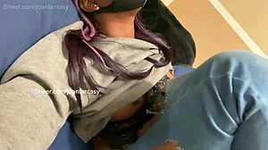 Joanfantasy's Creamy Solo Pussy Play