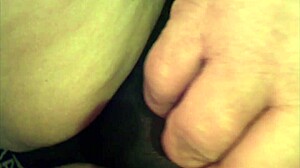 My wife, the hot prostitute, masturbates passionately in our home.