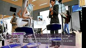 Exploring academy 150 in anime hentai game adventure