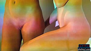 Wow, Portuguese and Canadian brunettes are hot lesbian babes!